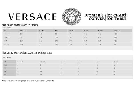 versace underwear sizing